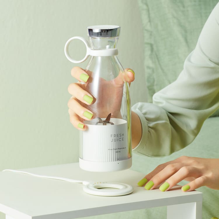 Liquidificador Portátil e Mixer Sem Fio Polihousi